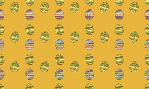 Colored background with different accessories