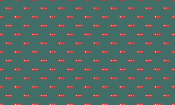 Цветной фон с различными аксессуарами