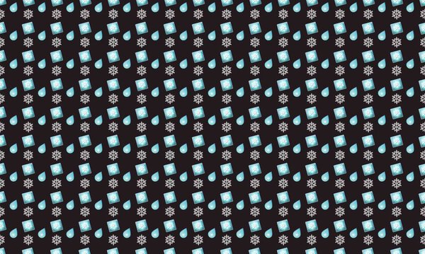 Цветной фон с различными аксессуарами