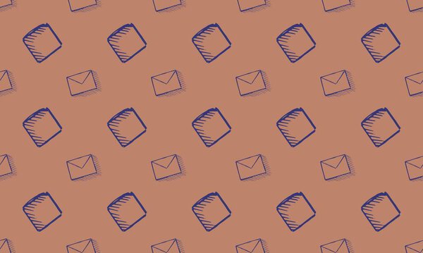 Цветной фон с различными аксессуарами