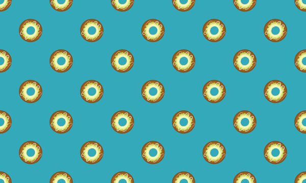 Colored background with different accessories