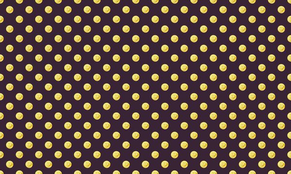 Colored background with different accessories