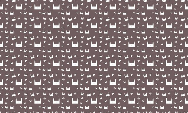 Colored background with different accessories