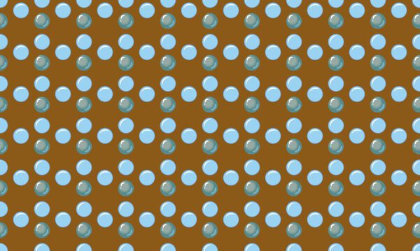 Цветной фон с различными аксессуарами