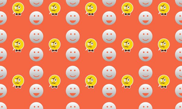 Цветной фон с различными аксессуарами