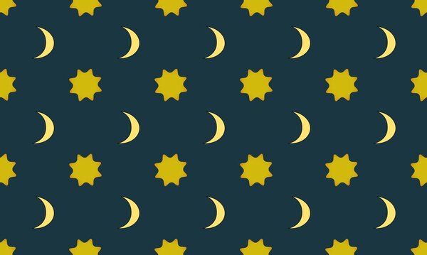 Цветной фон с различными аксессуарами