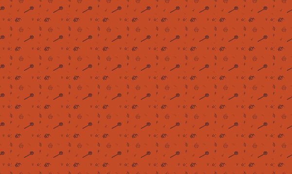 Цветной фон с различными аксессуарами