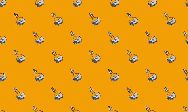 Цветной фон с различными аксессуарами