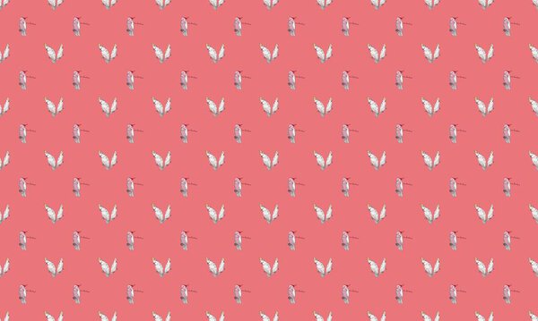 Цветной фон с различными аксессуарами