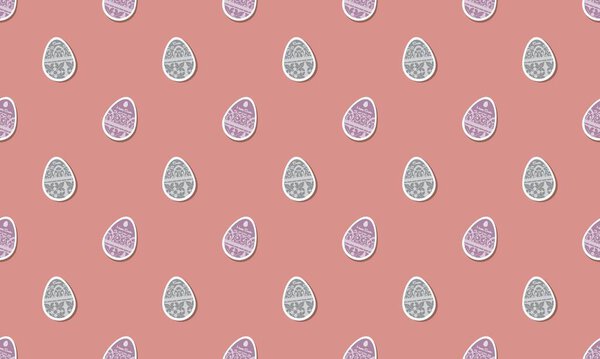 Colored background with different accessories