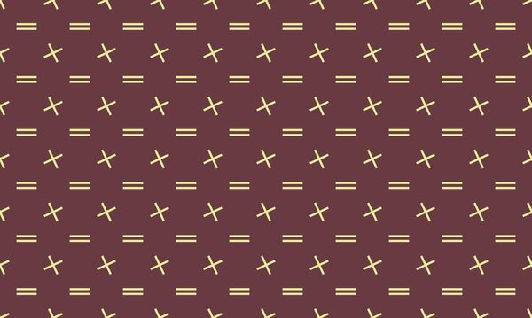 Colored background with different accessories