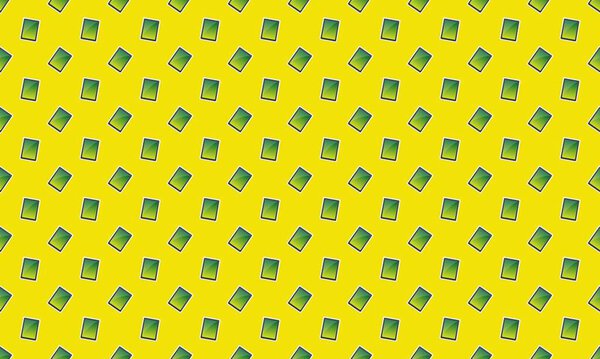 Colored background with different accessories