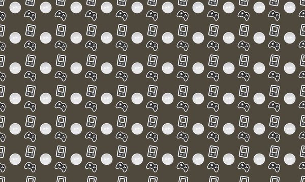 Colored background with different accessories