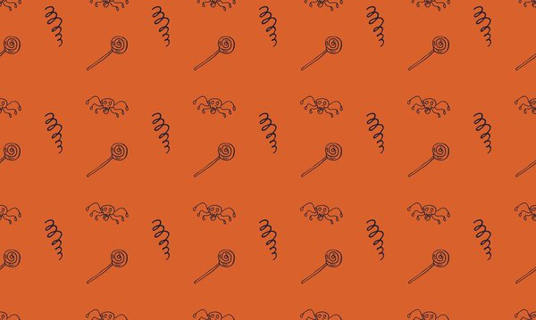 Colored background with different accessories