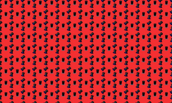 Цветной фон с различными аксессуарами