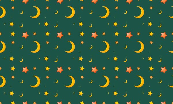 Цветной фон с различными аксессуарами