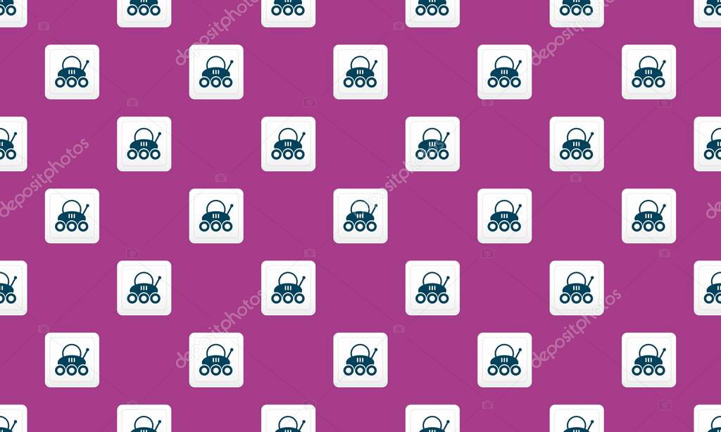 Colored background with different accessories