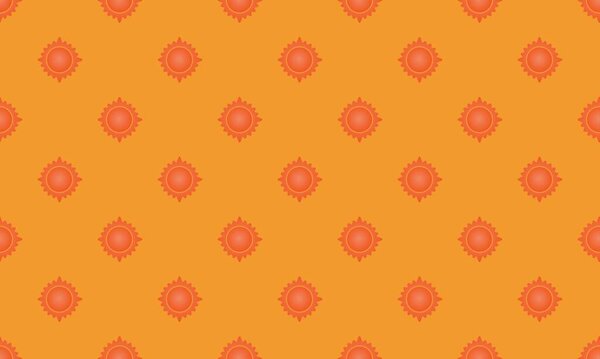 Colored background with different accessories