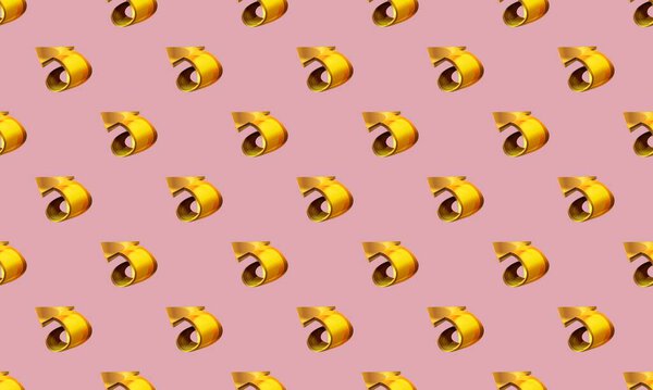 Colored background with different accessories