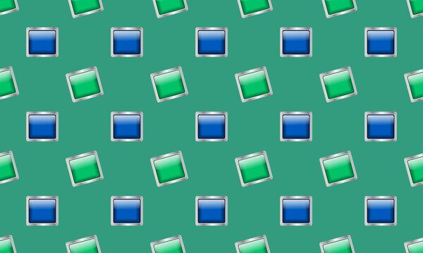 Цветной фон с различными аксессуарами