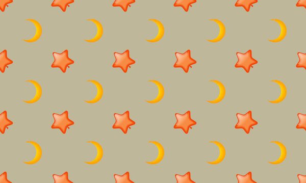 Цветной фон с различными аксессуарами