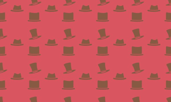 Colored background with different accessories