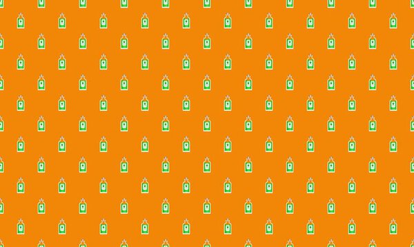 Цветной фон с различными аксессуарами