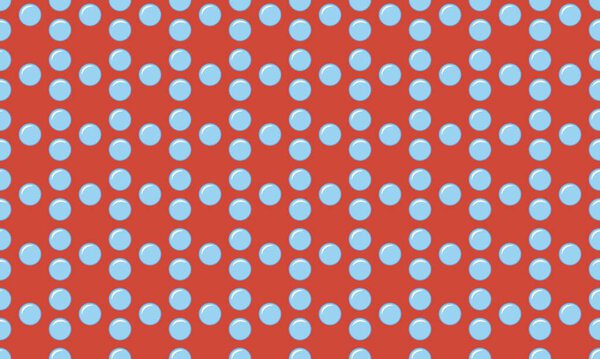 Цветной фон с различными аксессуарами