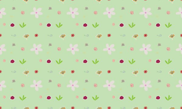 Colored background with different accessories