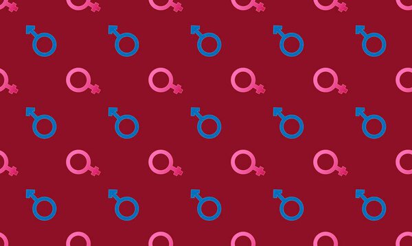 Цветной фон с различными аксессуарами