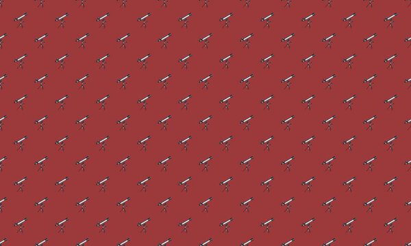 Цветной фон с различными аксессуарами