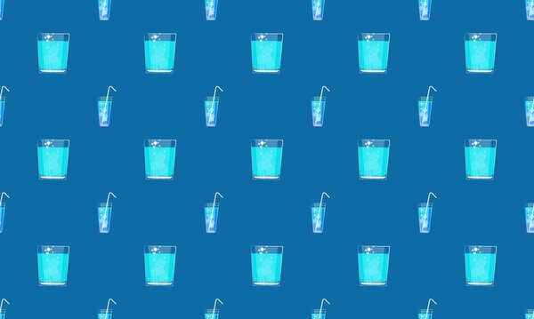 Цветной фон с различными аксессуарами