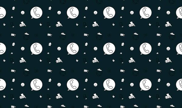 Цветной фон с различными аксессуарами