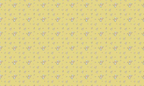 Цветной фон с различными аксессуарами