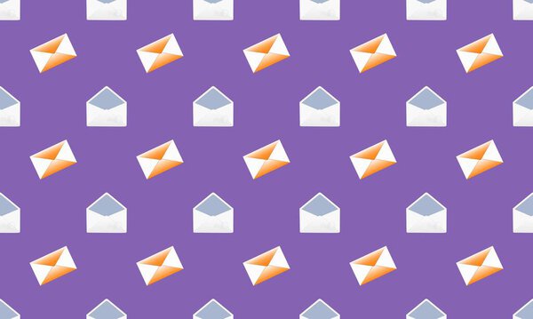 Цветной фон с различными аксессуарами