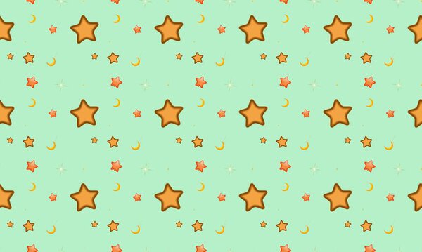 Цветной фон с различными аксессуарами