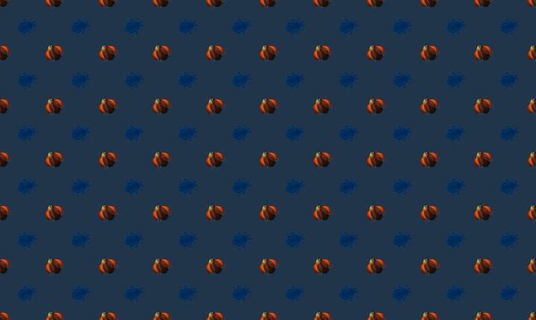 Цветной фон с различными аксессуарами