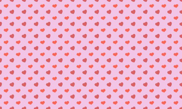 Colored background with different accessories