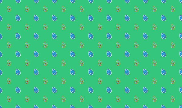 Цветной фон с различными аксессуарами