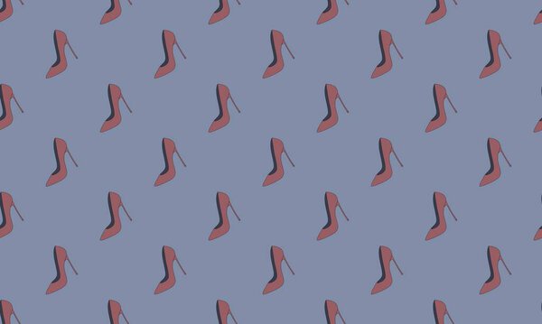 Цветной фон с различными аксессуарами