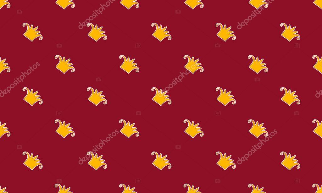 Colored background with different accessories