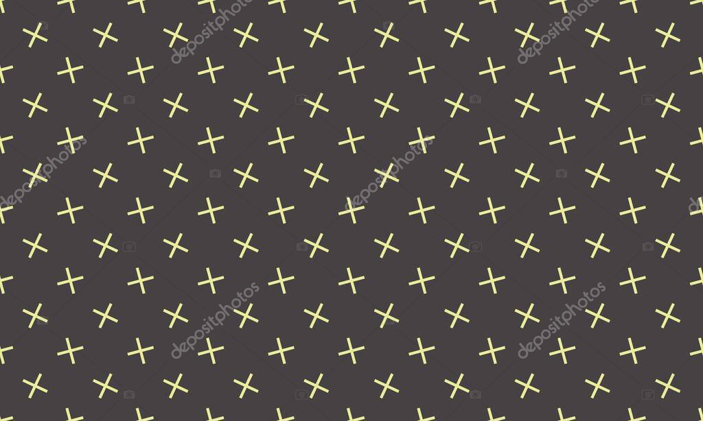 Colored background with different accessories