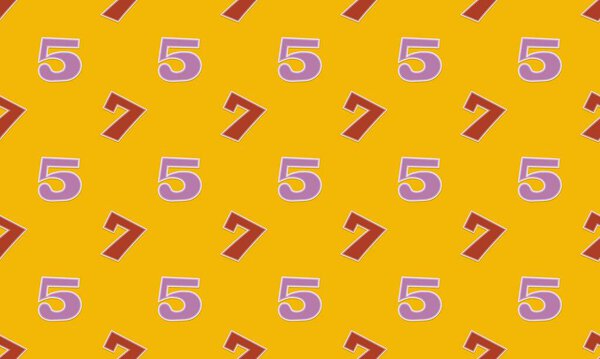 Цветной фон с различными аксессуарами