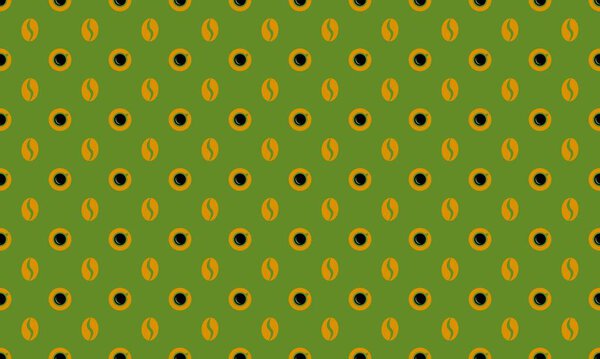 Цветной фон с различными аксессуарами