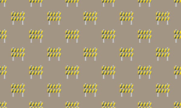 Colored background with different accessories