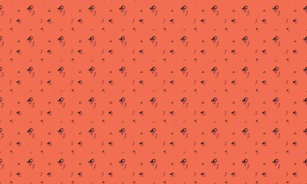 Colored background with different accessories