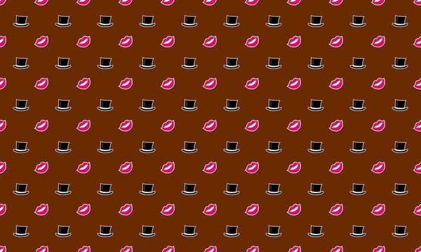 Цветной фон с различными аксессуарами