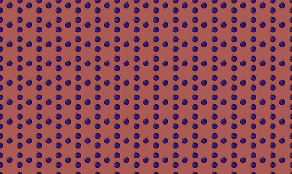 Colored background with different accessories