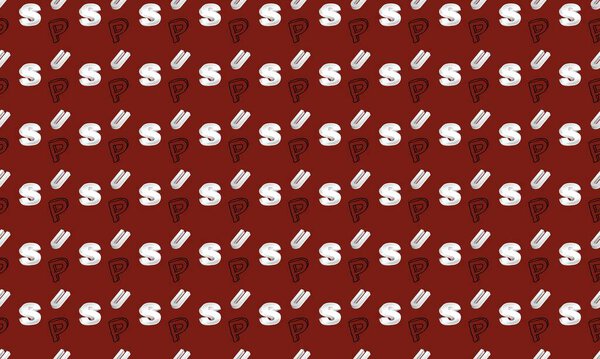 Colored background with different accessories