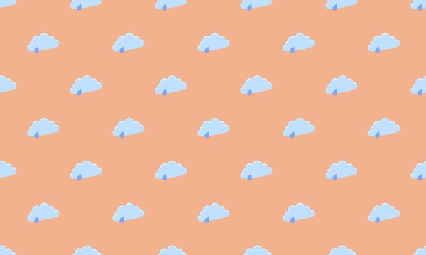 Colored background with different accessories